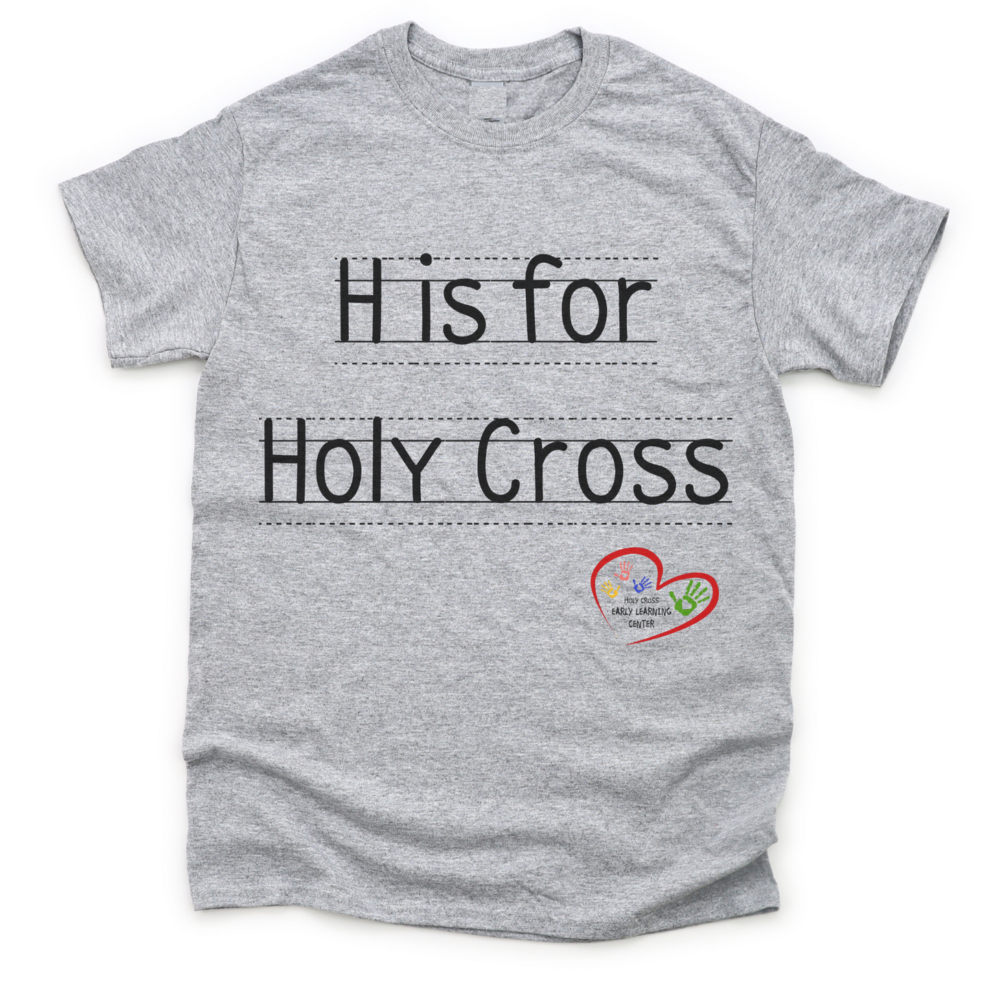 Holy Cross Notebook Adult Tee