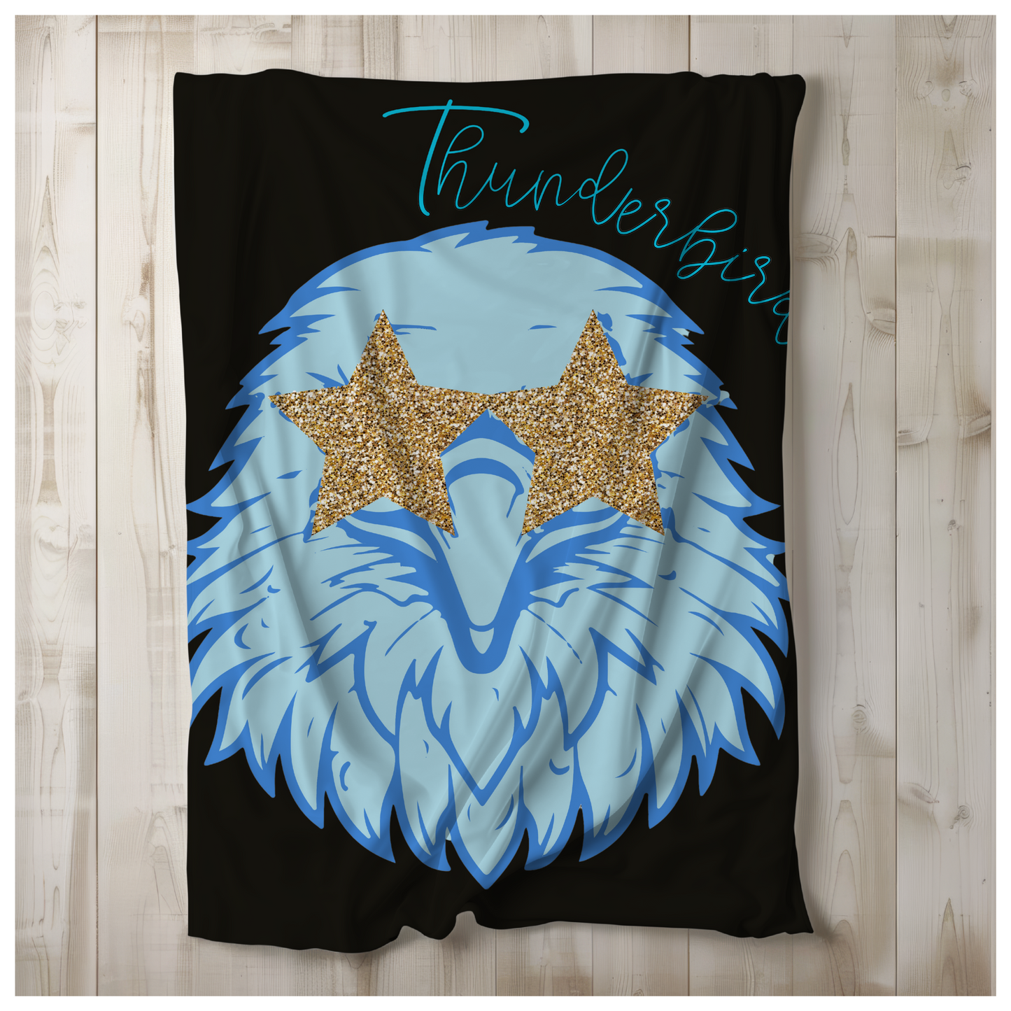 Thunderbird Fleece Blanket with T-Bird