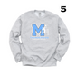 Volleyball Sweatshirt Gray Crewneck - Youth