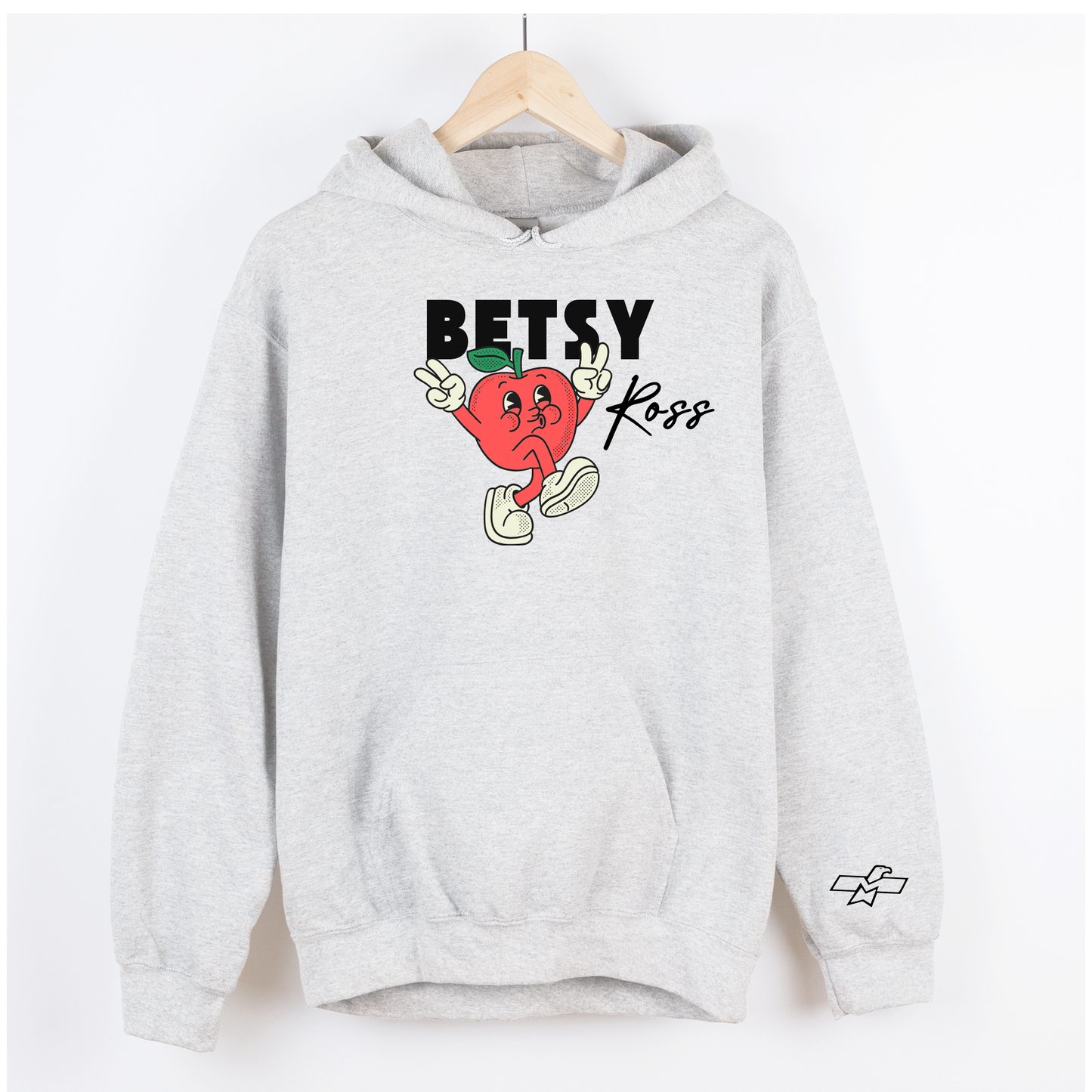 Betsy Apple Hooded Sweatshirt