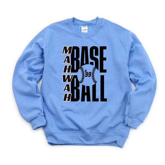 Mahwah Baseball Personalized Crewneck Sweatshirt