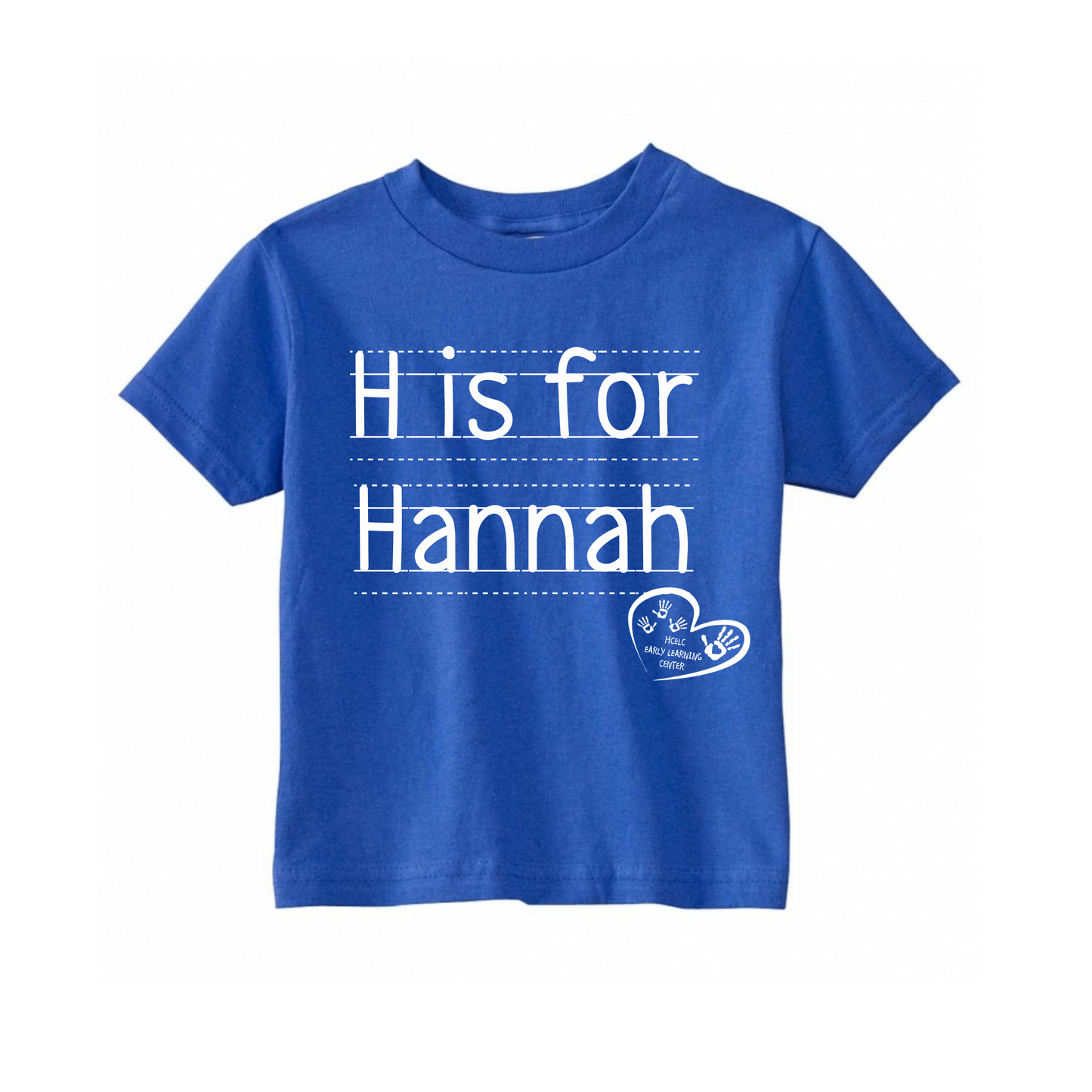 Personalized Name Notebook Toddler Tee