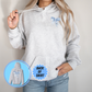 Watercolor Thunderbird Bow Full Zip Hooded Sweatshirt