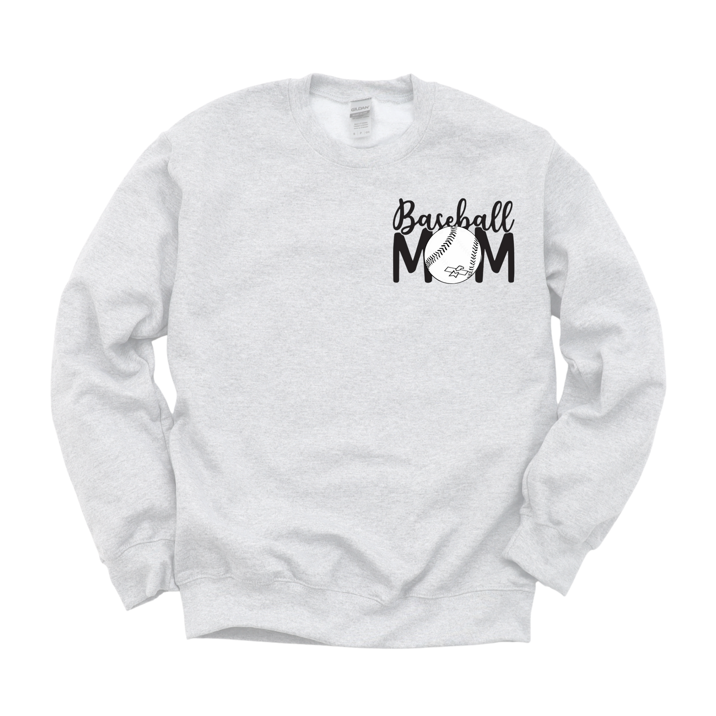 Mom Baseball Crewneck Sweatshirt