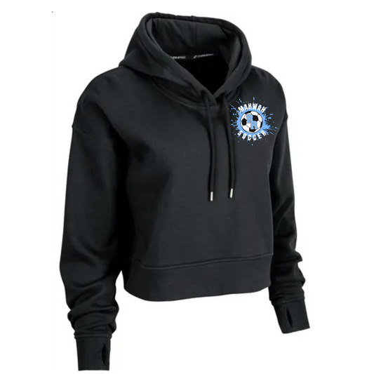 Splat Soccer Women's Crop Hoodie - Adult Sizing