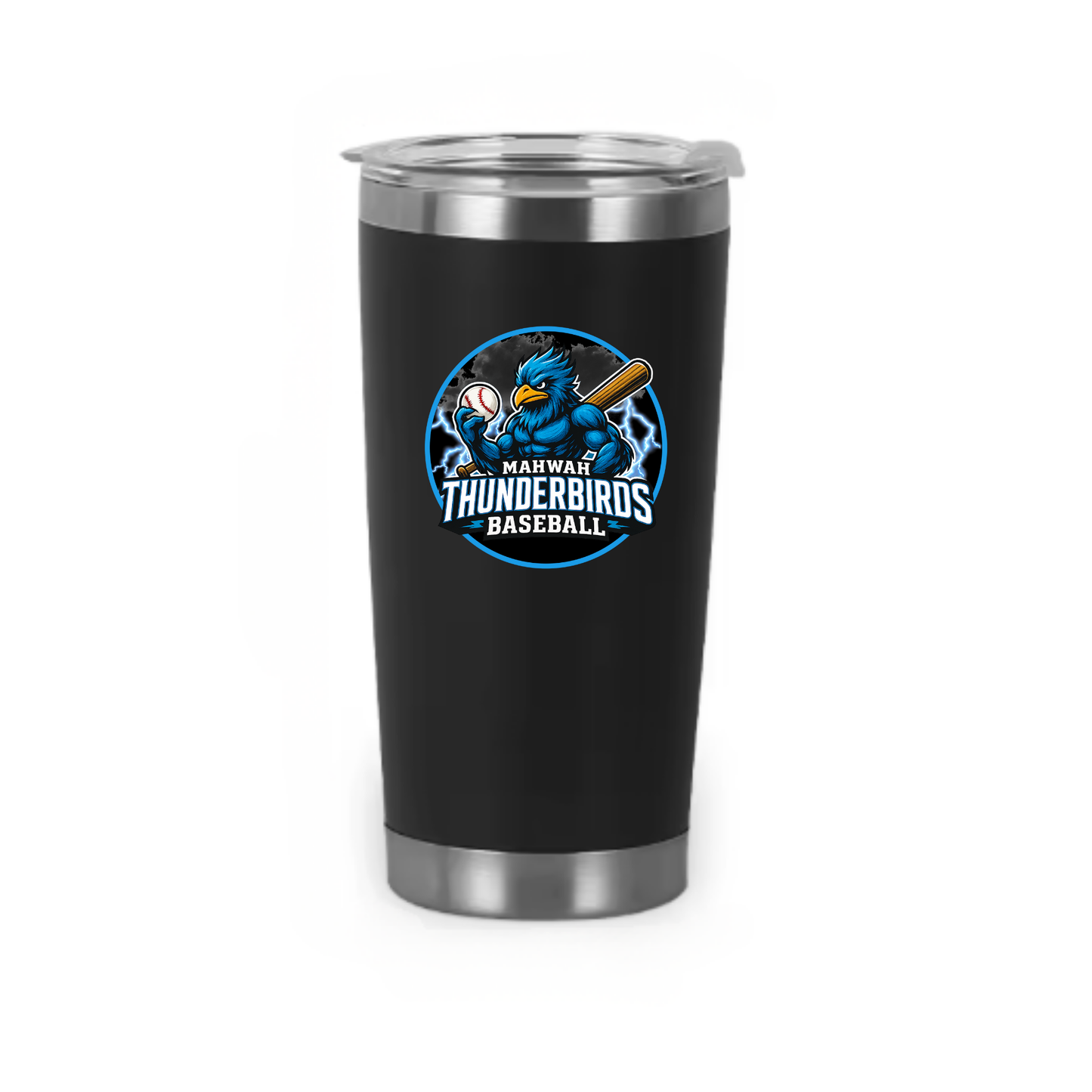 Thunderbird Baseball Tumbler