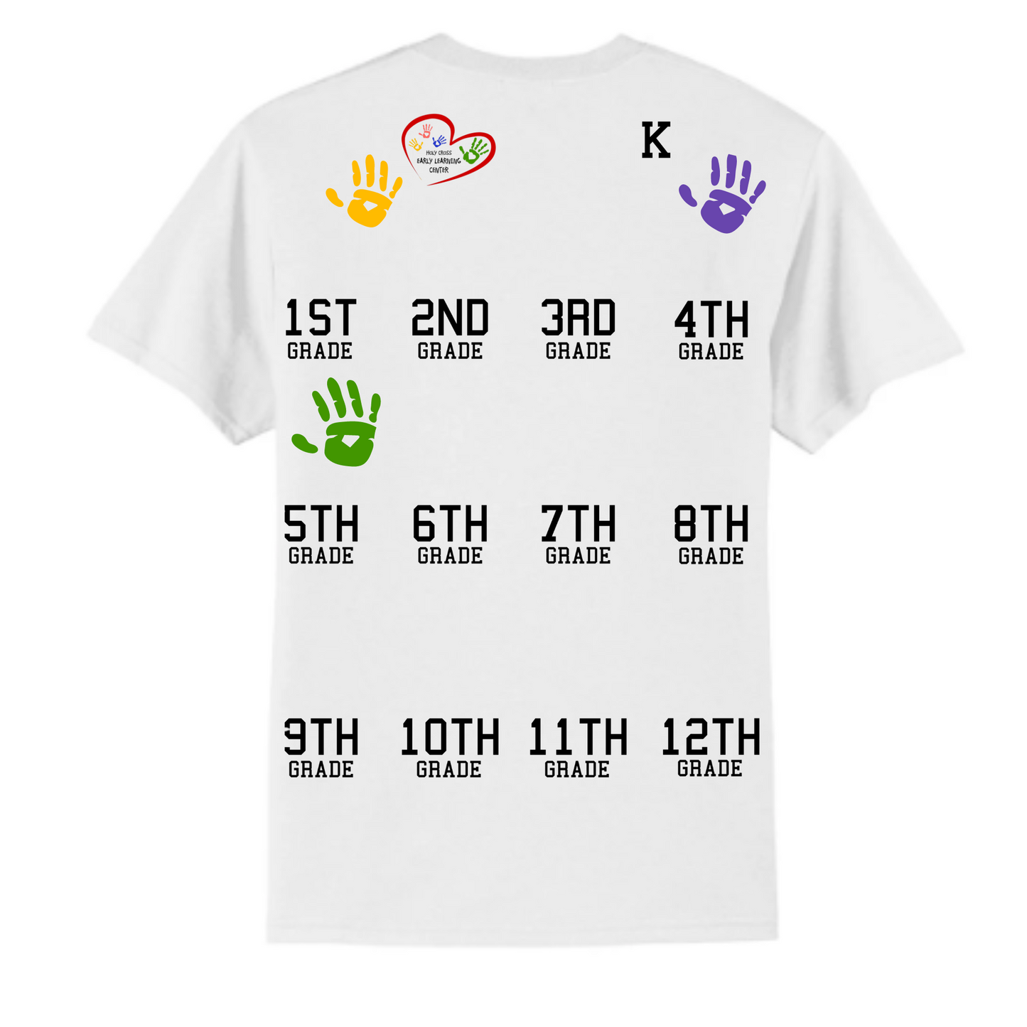 Class of 2038 Handprint Tee