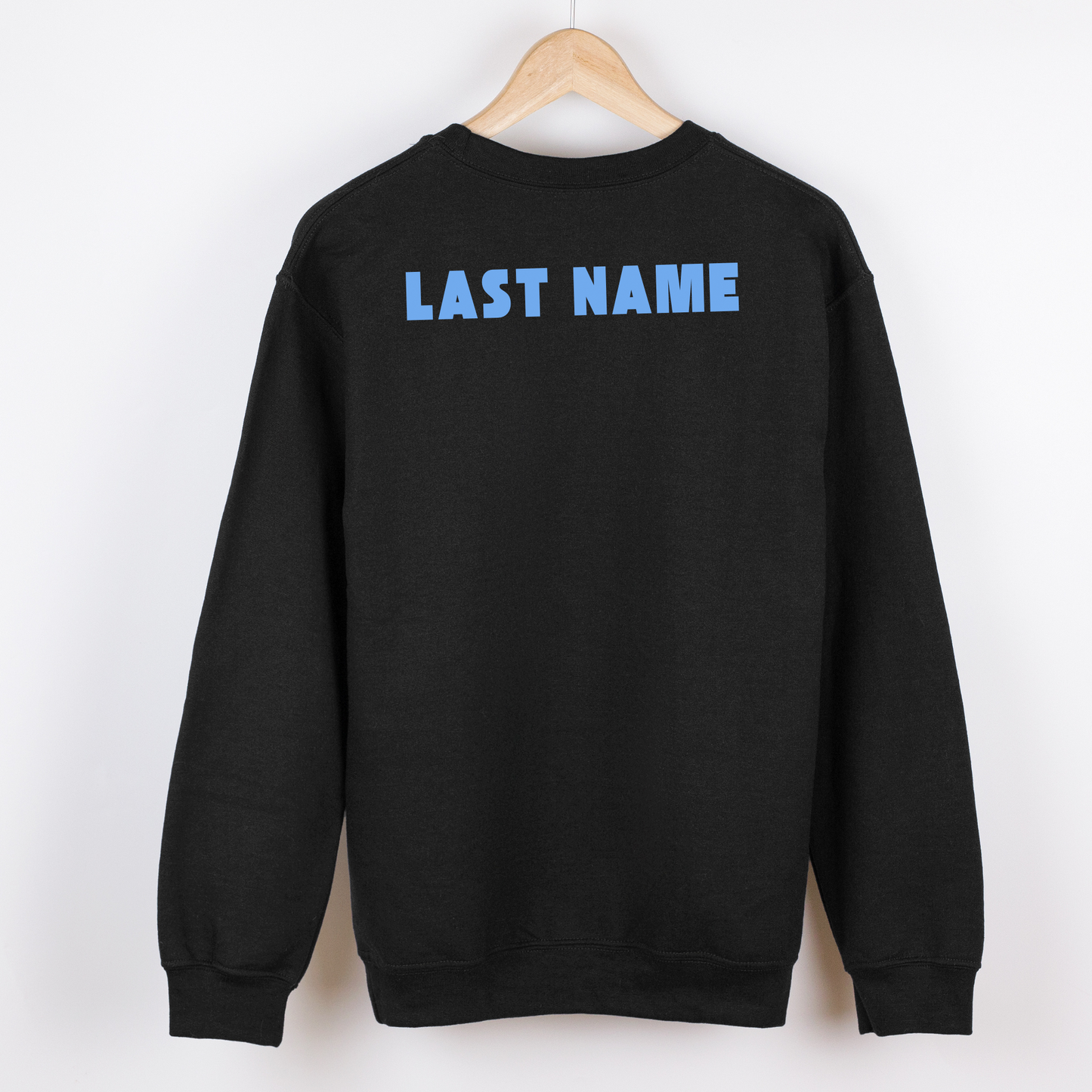 Simple crewbeck personalized with name - Adults