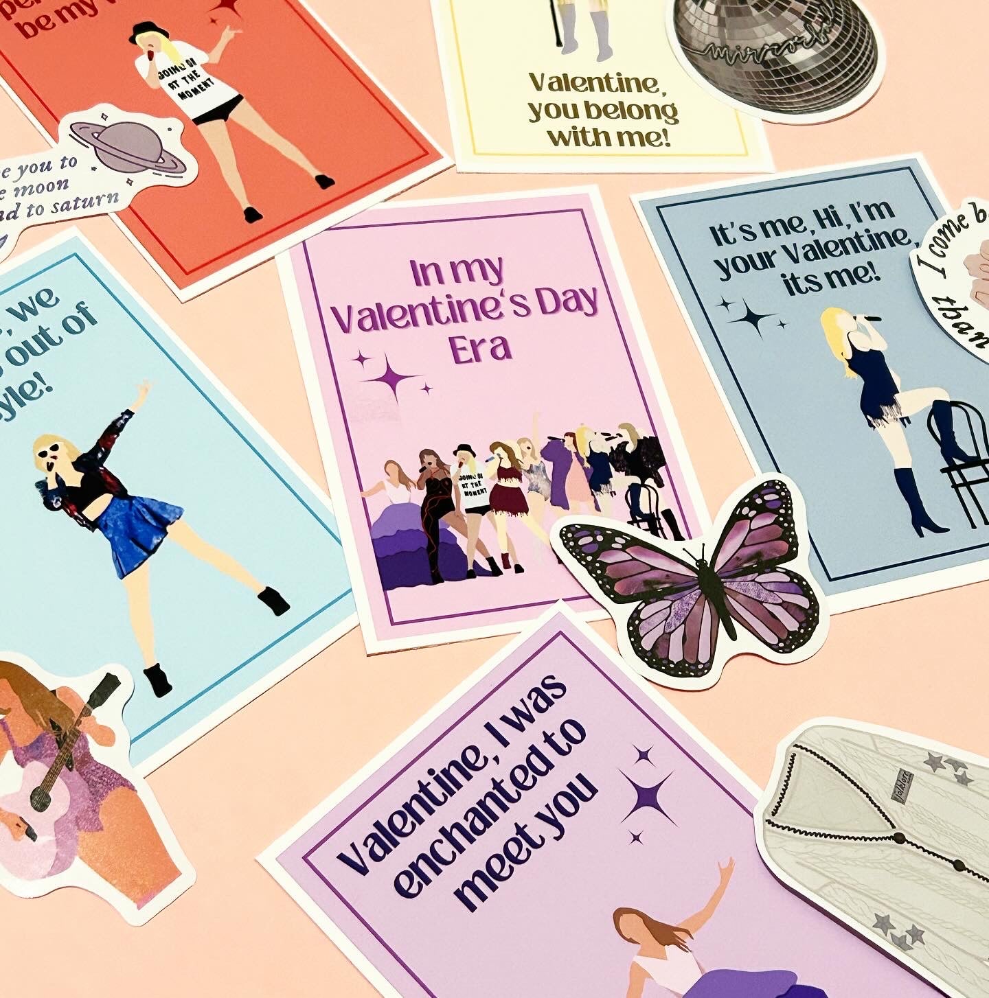 Swiftie Sticker Valentines