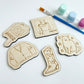 Jumbo Easter Eggs with Paintable Characters
