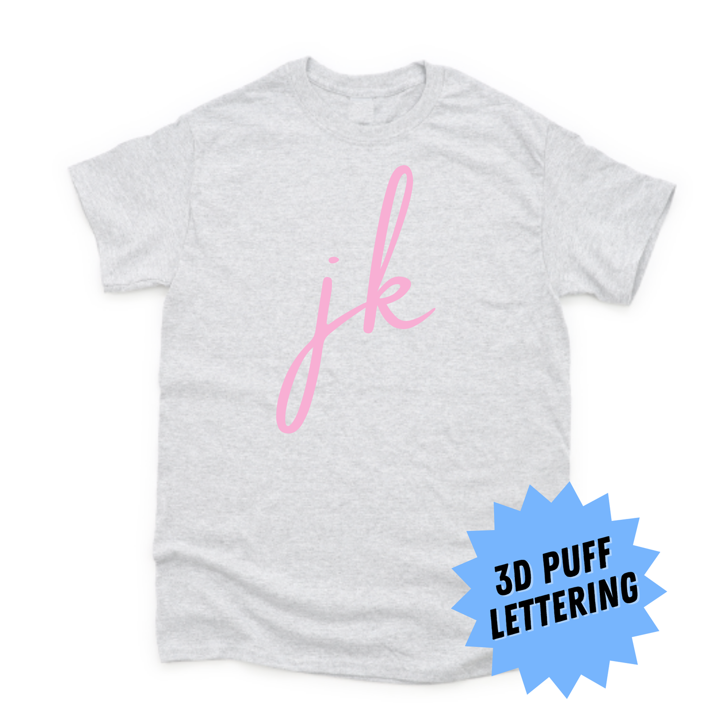 JK Puff Script Tee
