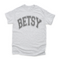 Betsy Puff Print Varsity Tee