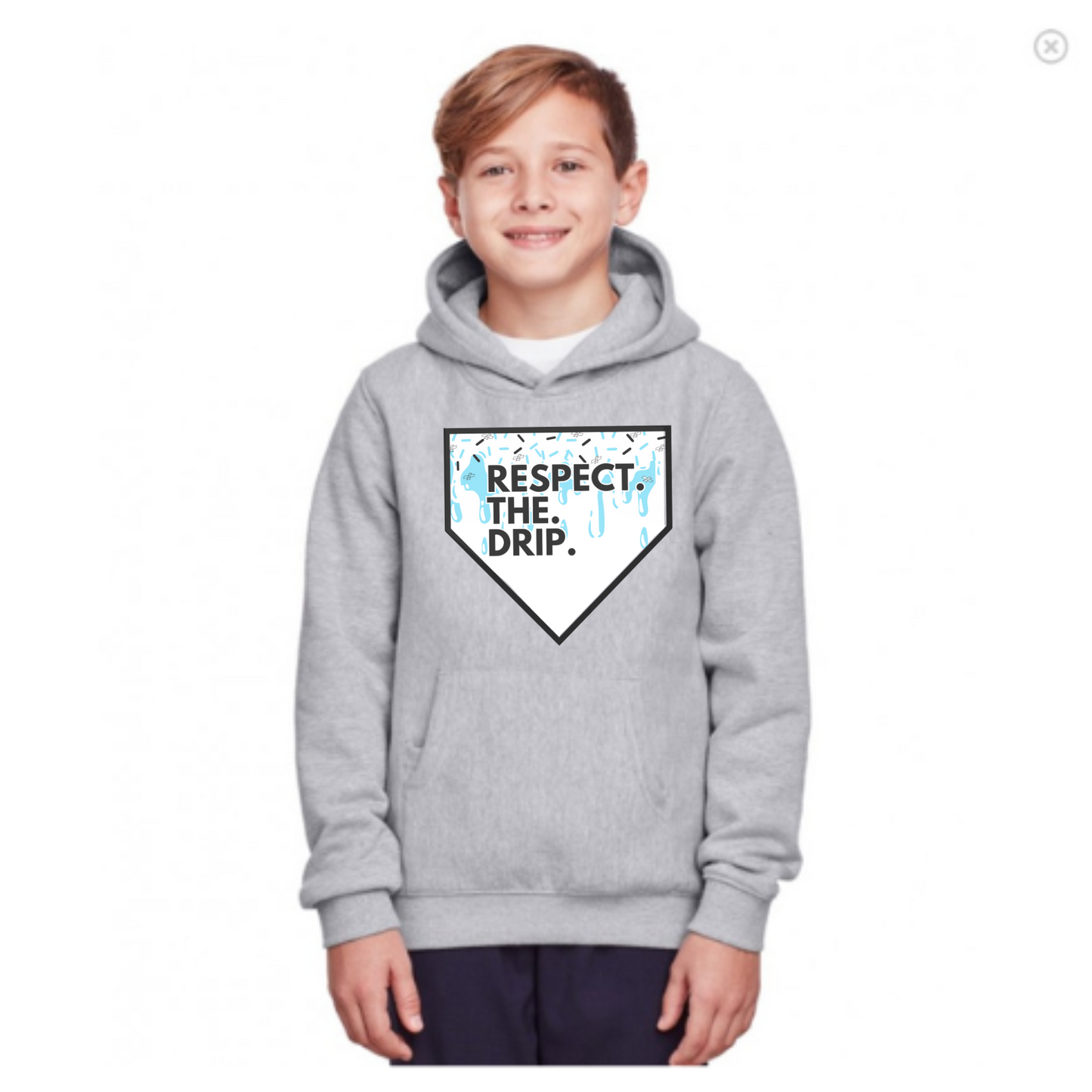 Respect the Drip Plate Hooded Sweatshirt