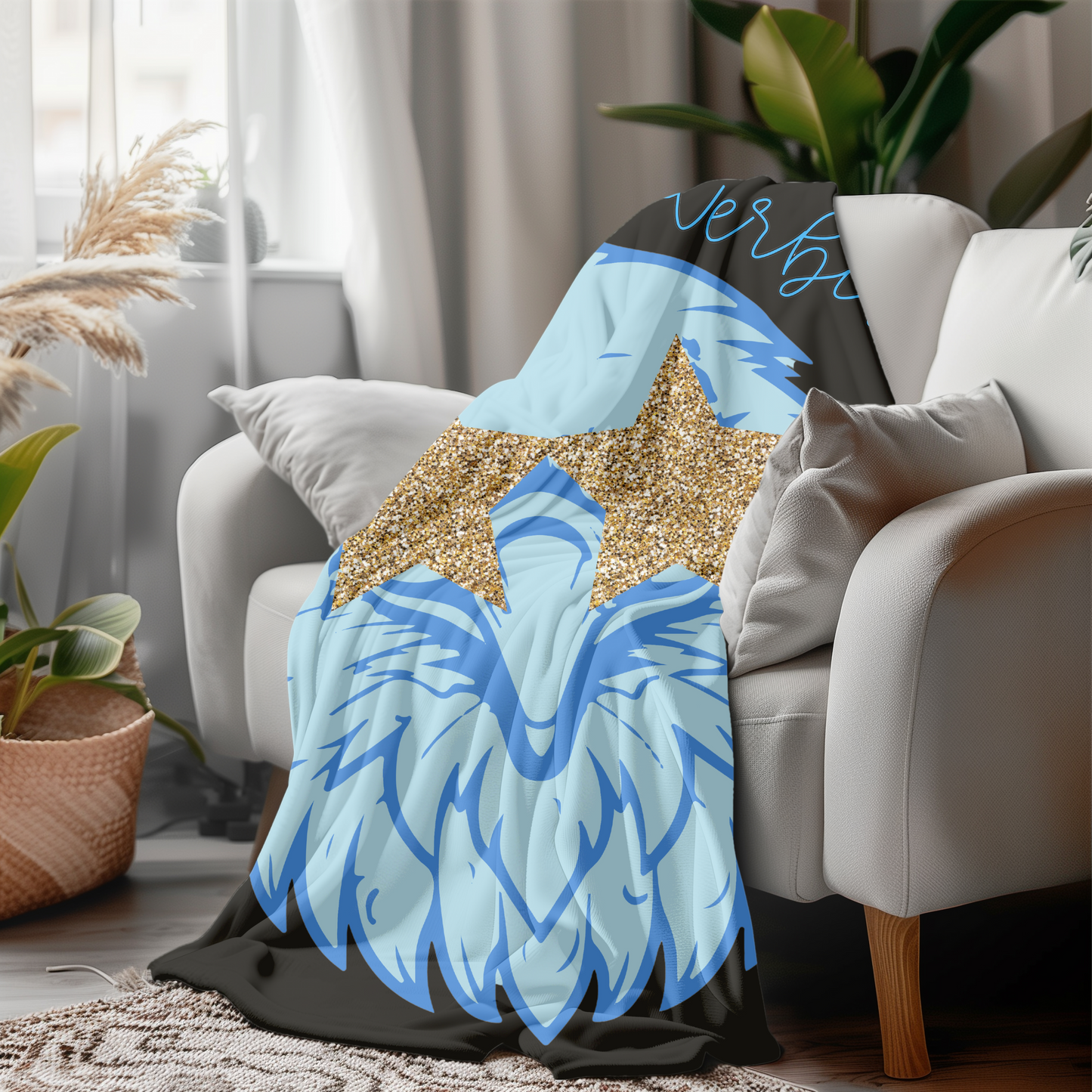 Thunderbird Fleece Blanket with T-Bird