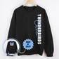 Thunderbirds Cheer Crewneck personalized with Name