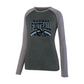 Football Two-Toned Long Sleeved Tee - Women's
