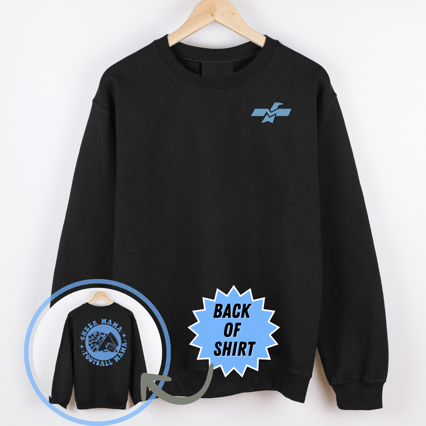 Dual Mama Crewneck Sweatshirt - Womens