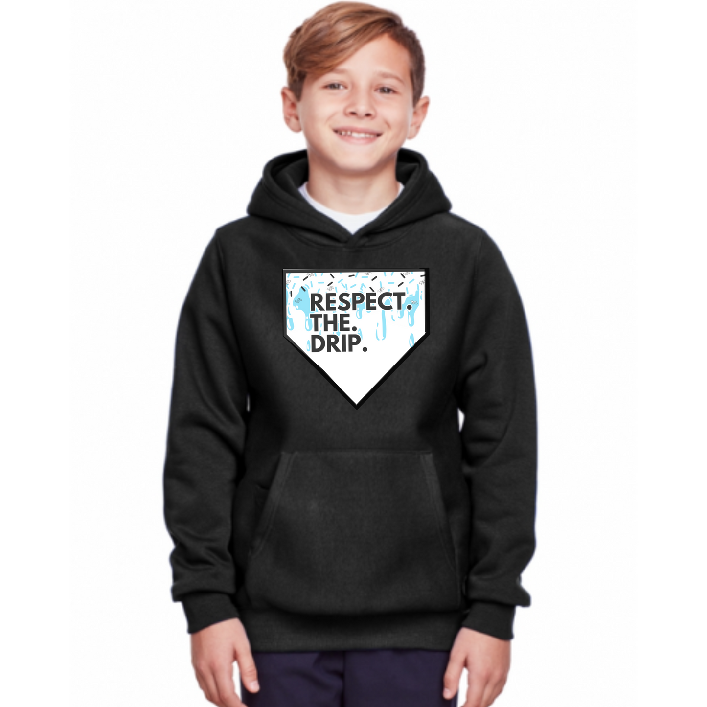 Respect the Drip Plate Hooded Sweatshirt