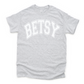 Betsy Puff Print Varsity Tee