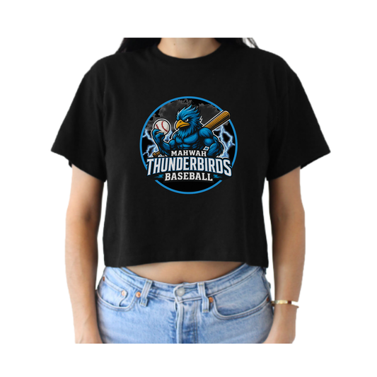 Thunderbird Cropped Tee - Women's