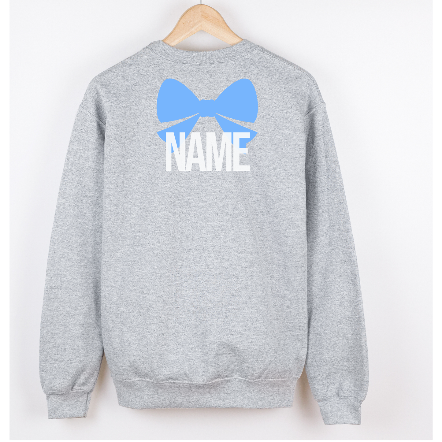 Thunderbirds Cheer Crewneck personalized with Name  - Adults