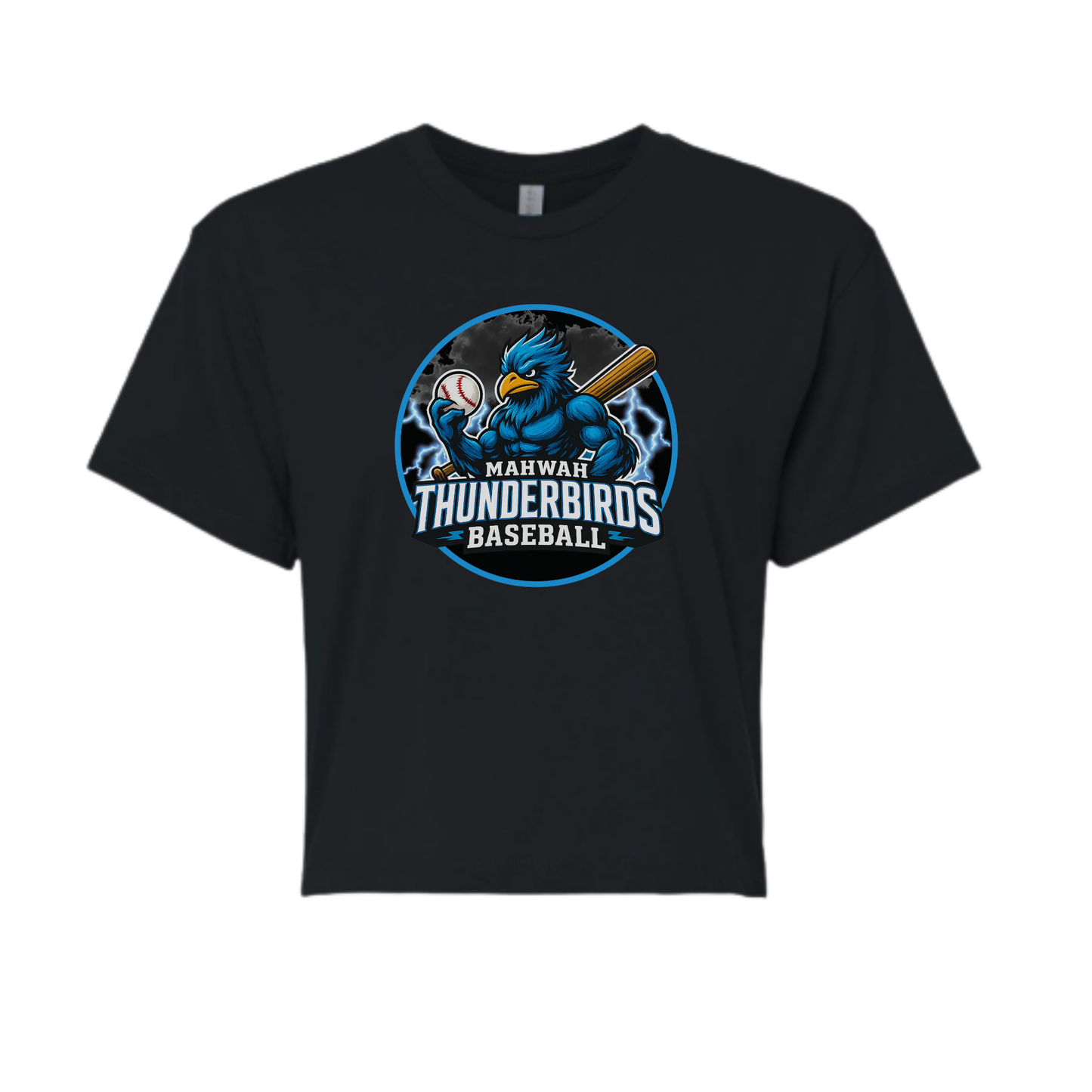 Thunderbird Cropped Tee - Women's