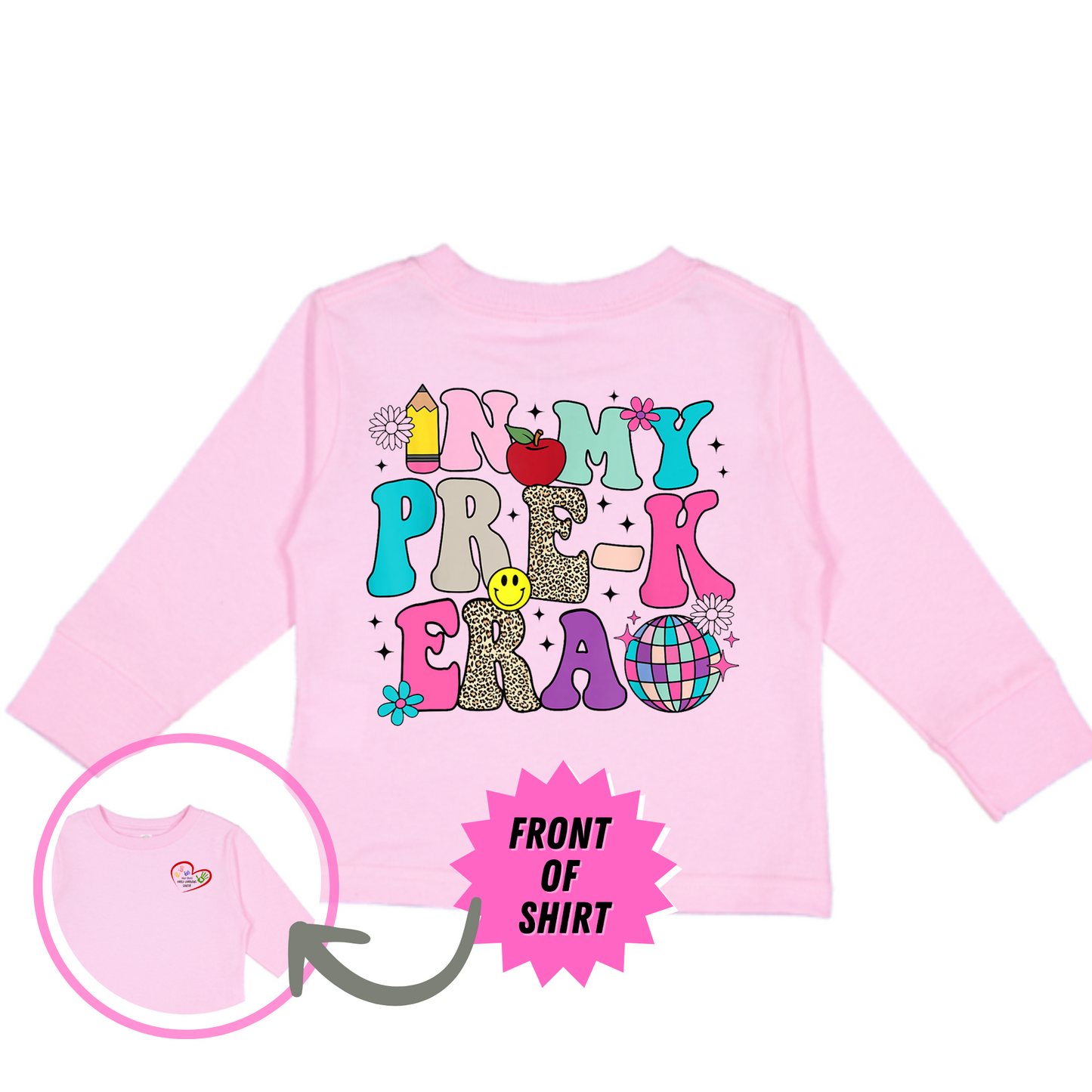 Preschool Era Girls Toddler Long-Sleeved Tee