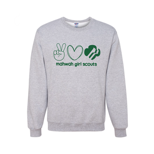 Mahwah Girl Scouts Crewneck Sweatshirt