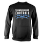 Men's Football Crewneck Sweatshirt with Pocket