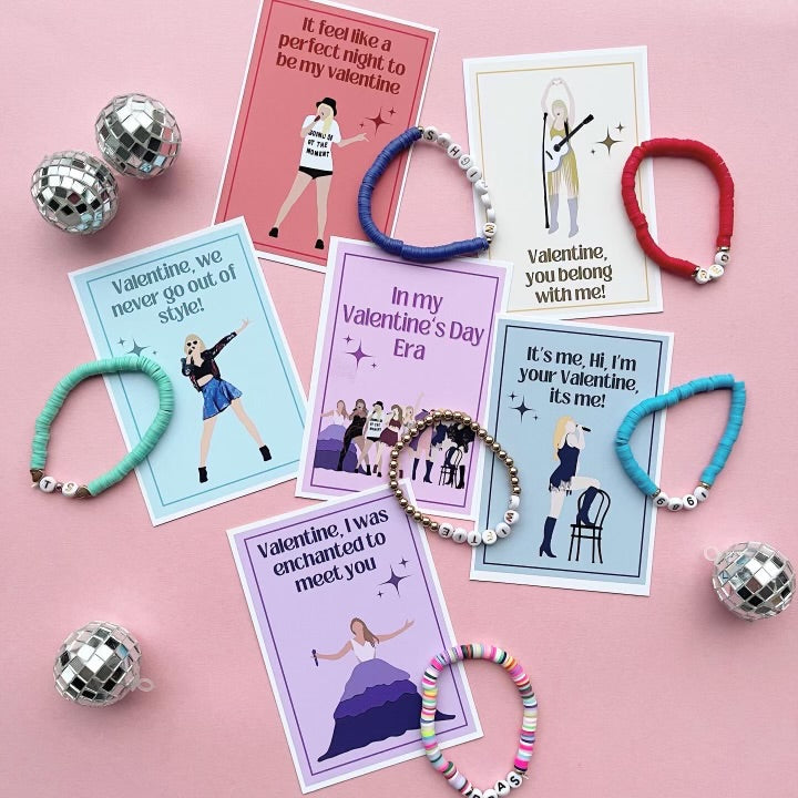 Swiftie Friendship Bracelet Valentines