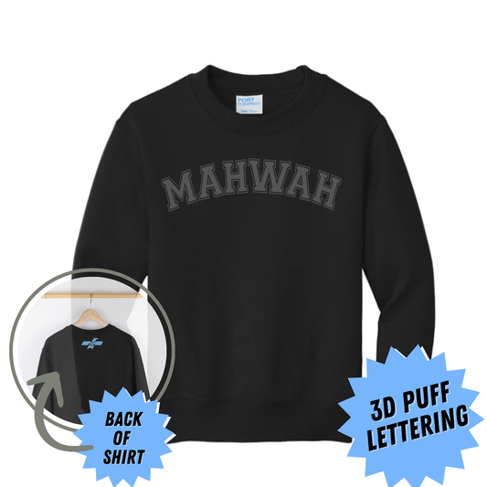 Mahwah Puff Print Crewneck Sweatshirt