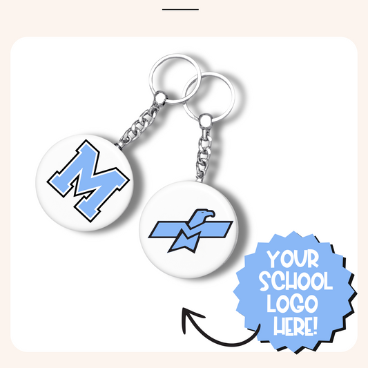 School Themed Keychains