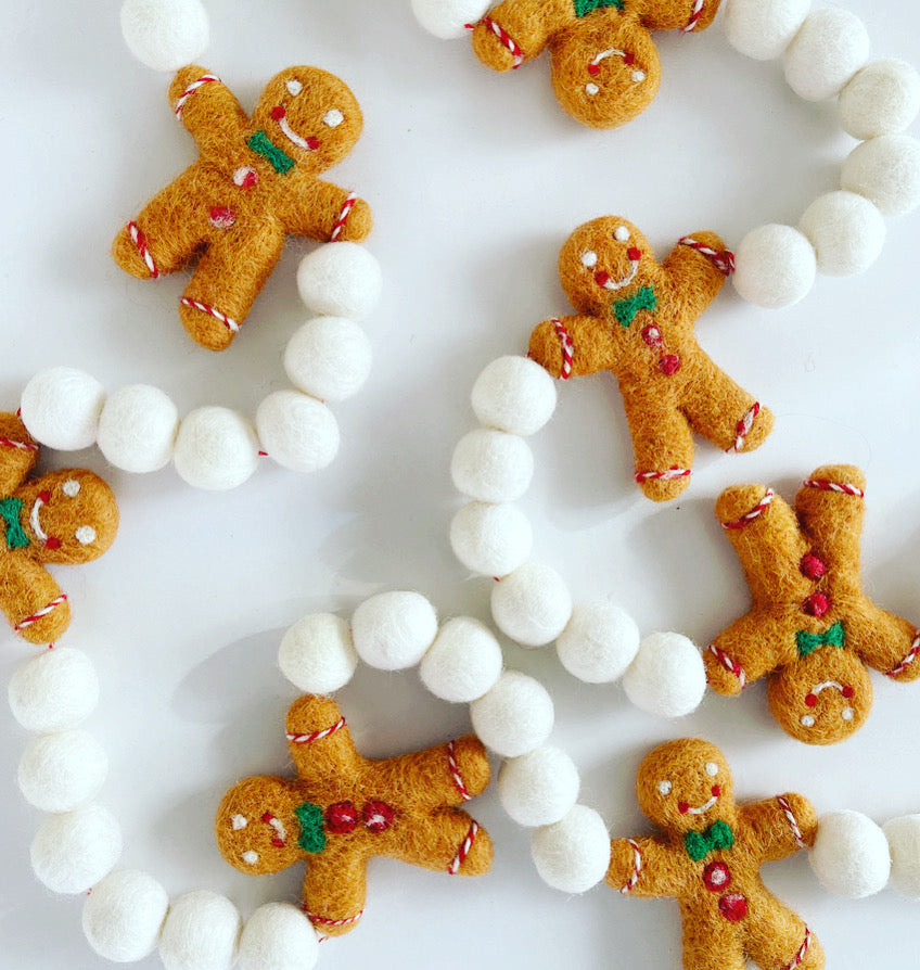 Gingerbread Man Garland