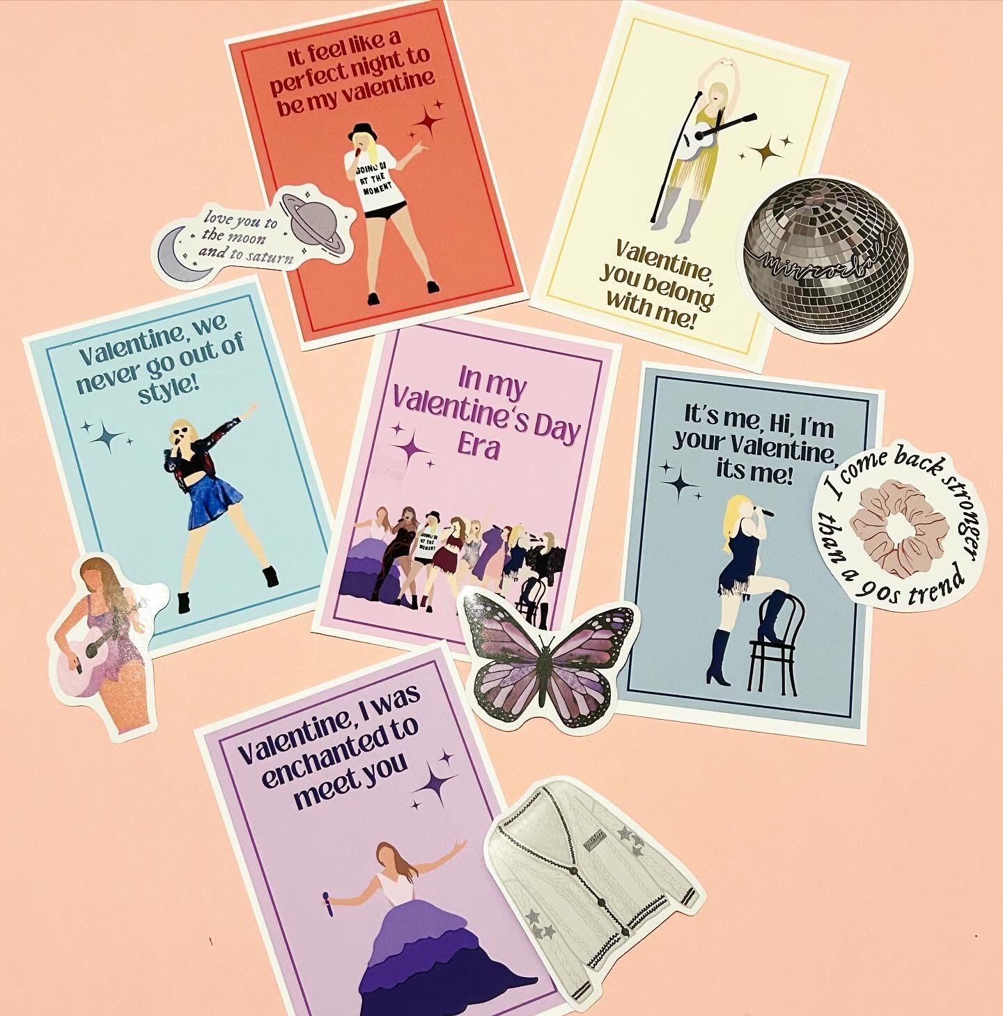 Swiftie Sticker Valentines
