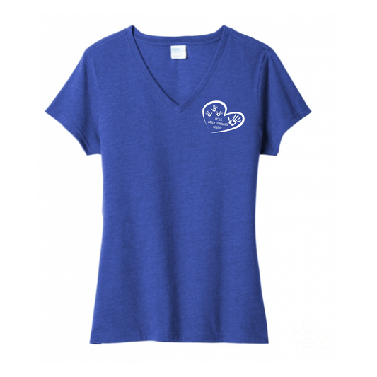 HCELC Logo Women's V-Neck tee