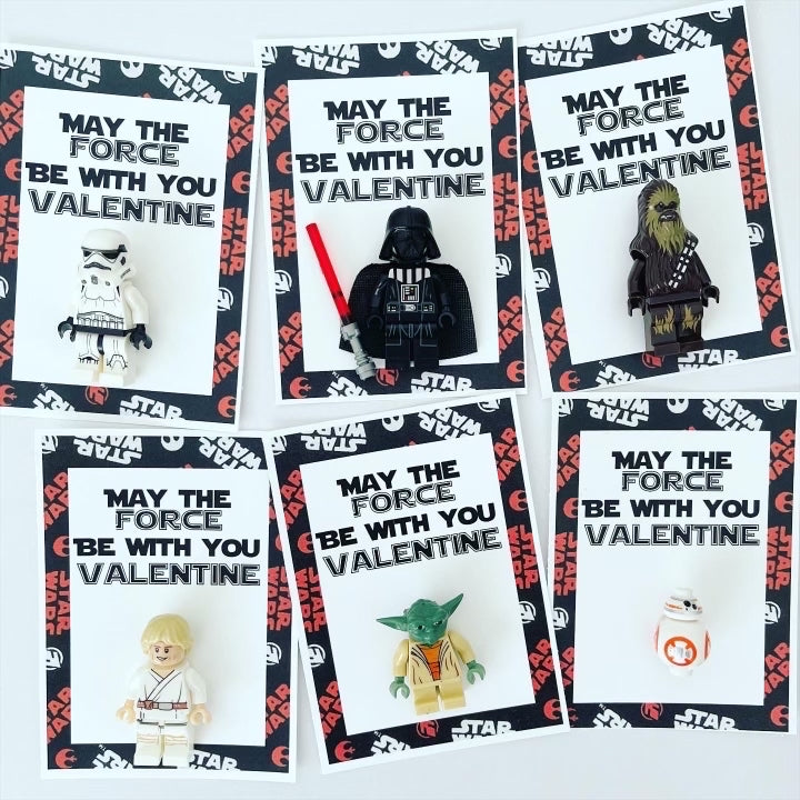 Star Wars Figure Valentines