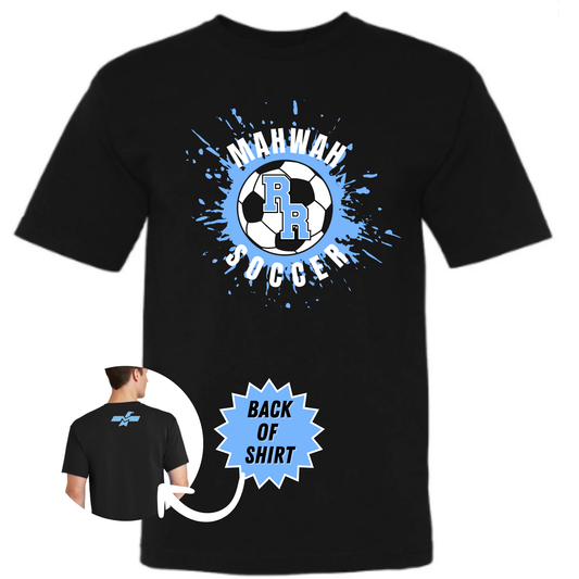 Splatter Mahwah Soccer Ramapo Ridge 2024 Tee - Adult