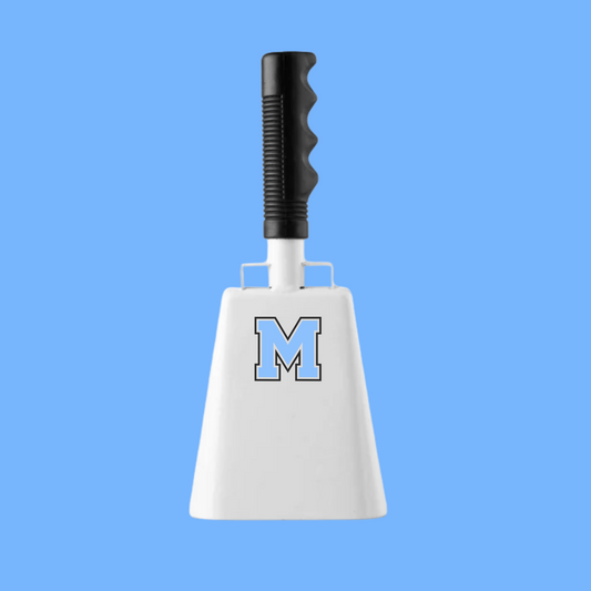 Mahwah "M" Steel Cowbell