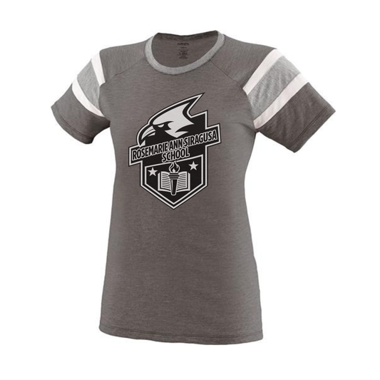 Rosemarie Ann Siragusa School Two-Toned Short Sleeved Tee - Women's