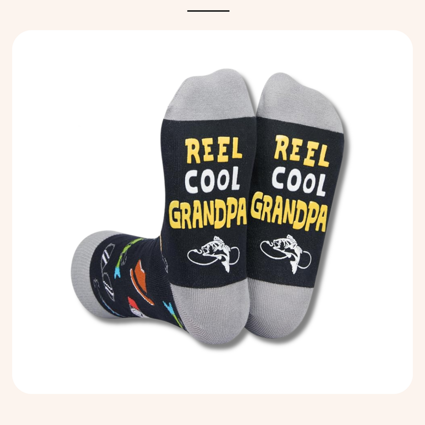 Grandpa Fishing Socks