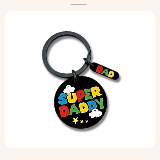 Character Keychain: Super Daddy