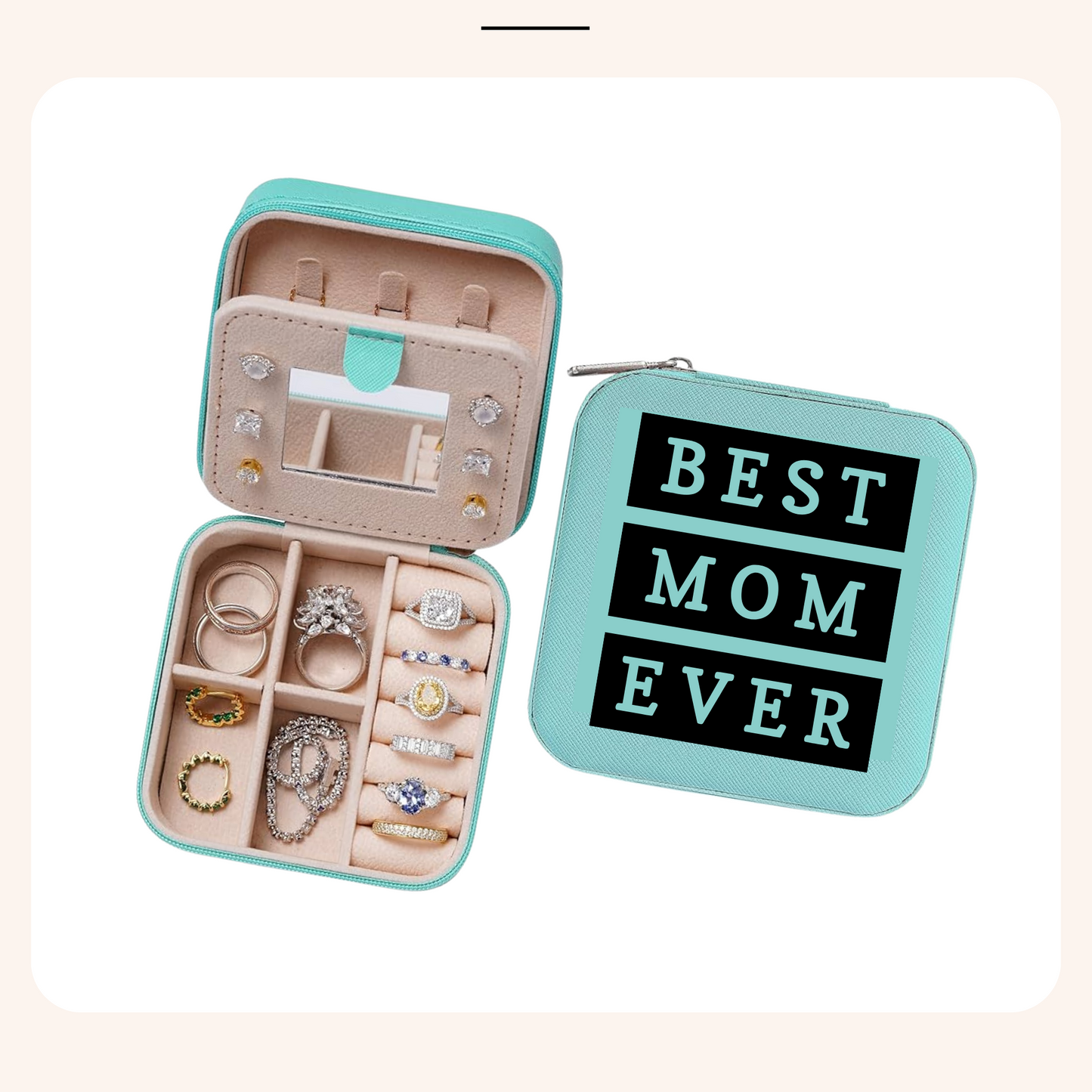 Best Mom Travel Jewelry Box