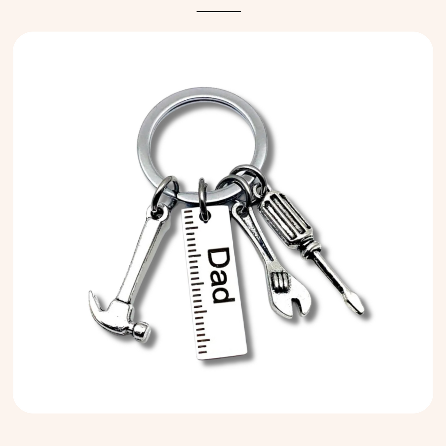 Dad Tool Keychain