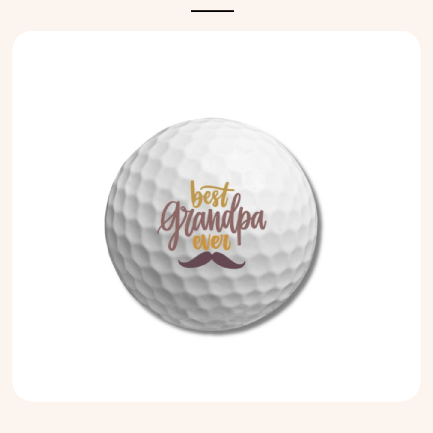 Grandpa Golf Ball