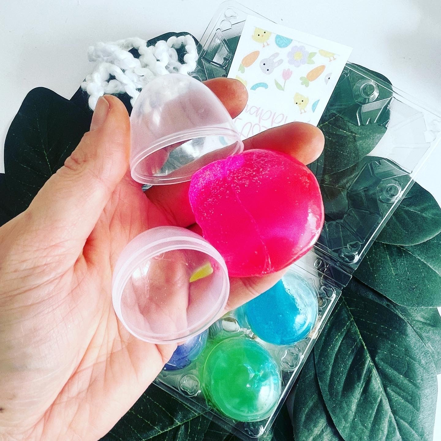 Playdoh or Slime Carton Eggs |  Set of 6