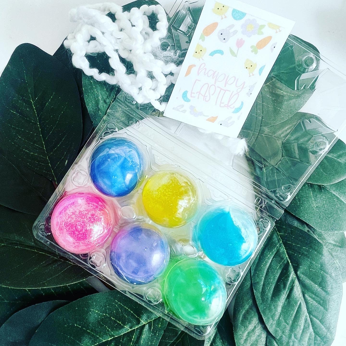 Playdoh or Slime Carton Eggs |  Set of 6