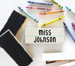 Personalized Teacher Dry Eraser